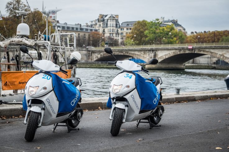 Cityscoot Paris 2016