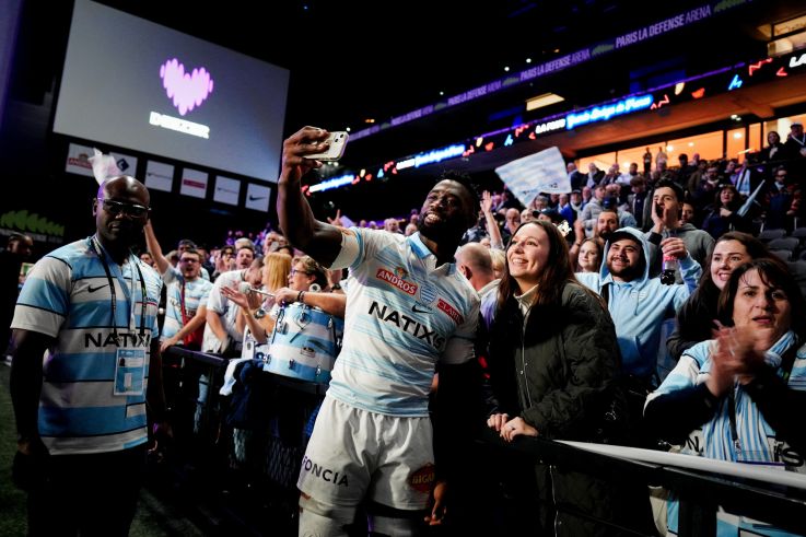 TOP 14 : le match Racing 92 -Montpellier HR aux allures de fête de carnaval à La Défense Arena