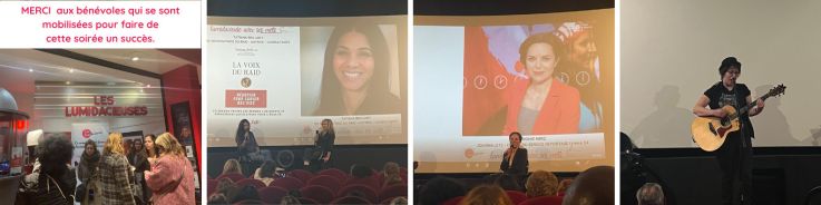 2e Festival des Lumidacieuses avec 12 femmes sur le thème « Liberté, quand mon corps s’exprime » 