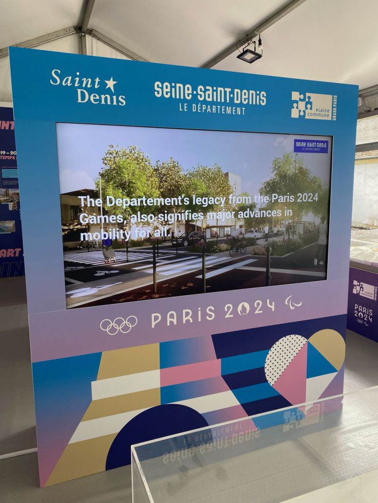 Exposition 'Des Jeux et des lieux : à la découverte l’héritage urbain des JOP' à Saint-Denis !