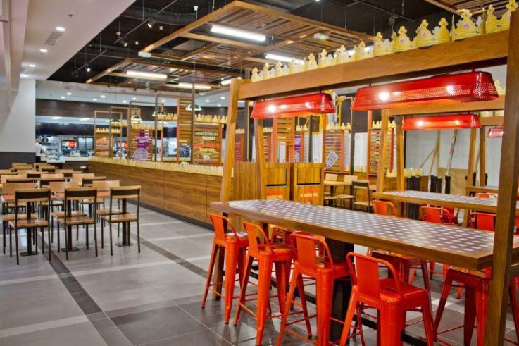Ouverture du Burger King aux 4 Temps