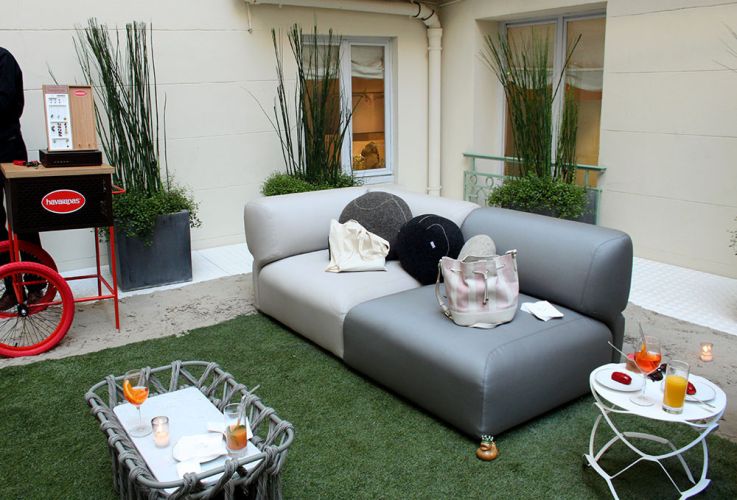 La plage du Meurice, les photos de la terrasse chic de cet été