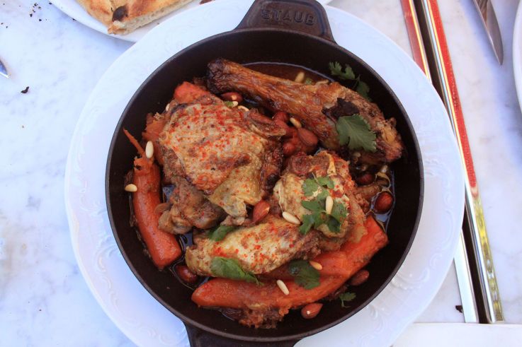 La terrasse du MOB Hôtel à Saint Ouen : bio et bon avec Brice Morvent !