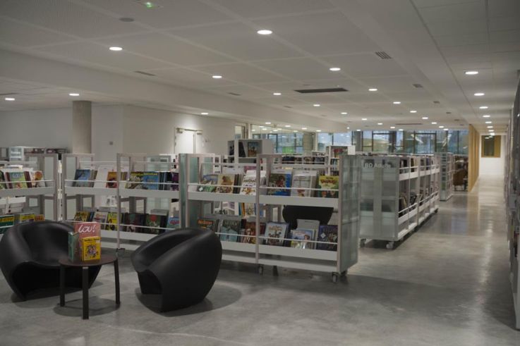 Bibliothèque Assia Djebar, la nouvelle bibliothèque Porte de Montreuil