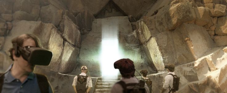 Visitez la pyramide de Khéops en VR à la Cité de l'Architecture