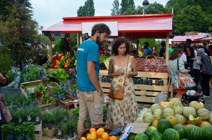 Le Naturalia Bio Market revient pour une 2ème saison à la Rotonde Stalingrad