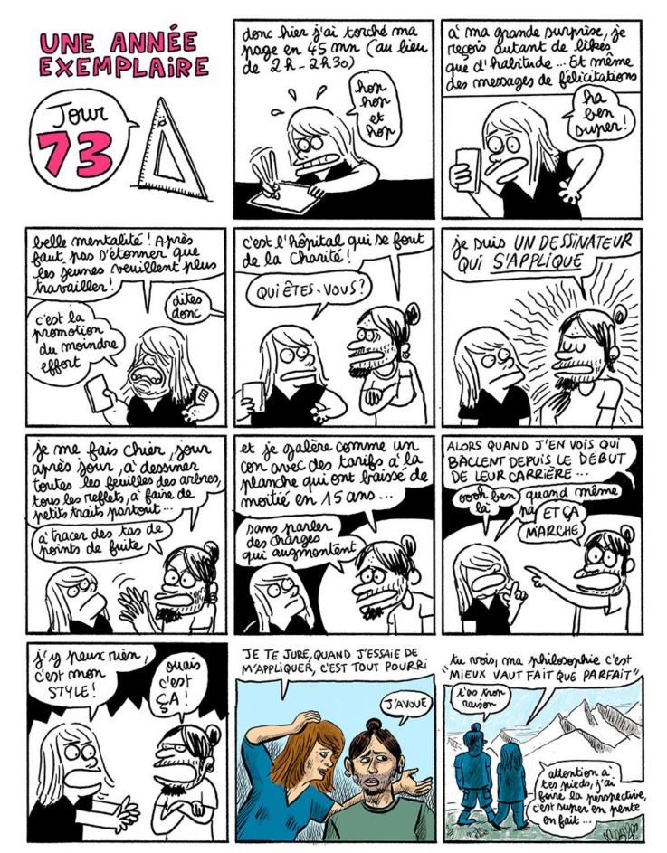 Lisa Mandel, dessinatrice militante au franc