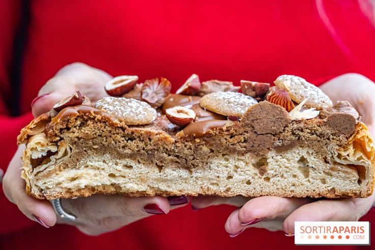 La Galette des Rois cookies noisettes 2024 de Yann Brys pour le groupe Evok