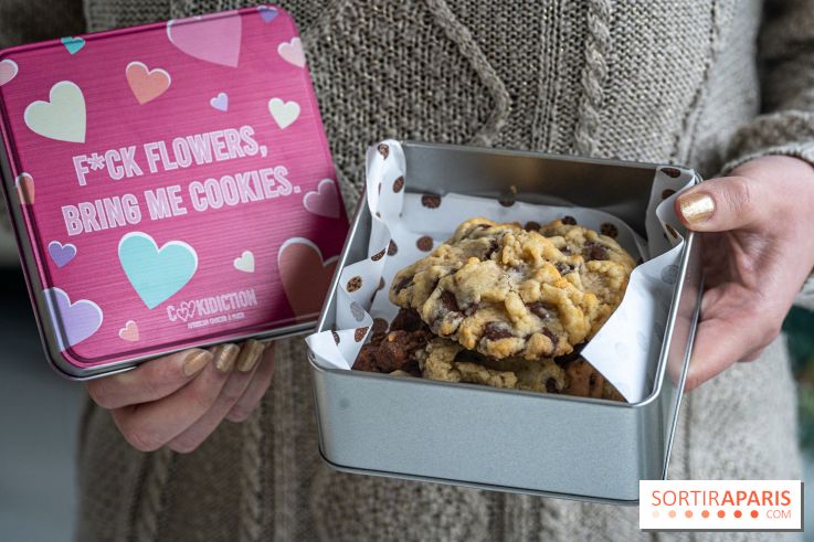 Des cookies gourmands chez Cookidiction pour la Saint-Valentin 2024