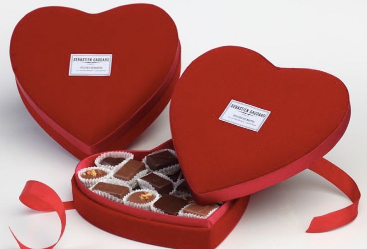 Le chou cœur à la crème de Saint-Valentin par Sébastien Gaudard