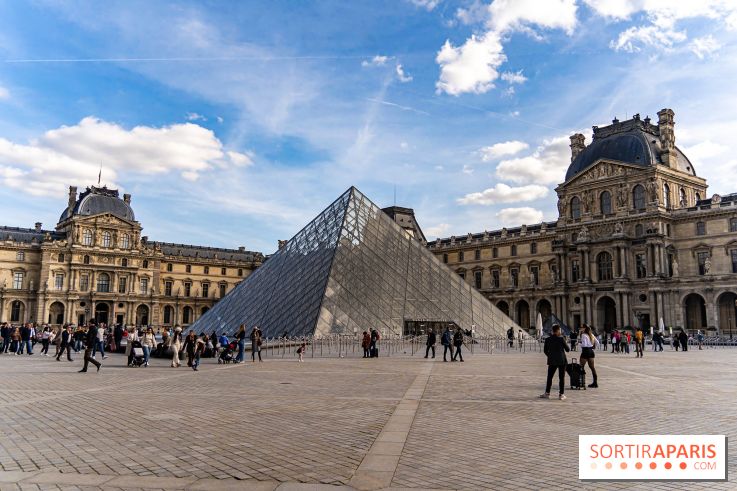 La flamme olympique des JO de Paris 2024, s'installera dans le Jardin des Tuileries - Musée du Louvre - carrousel du Louvre