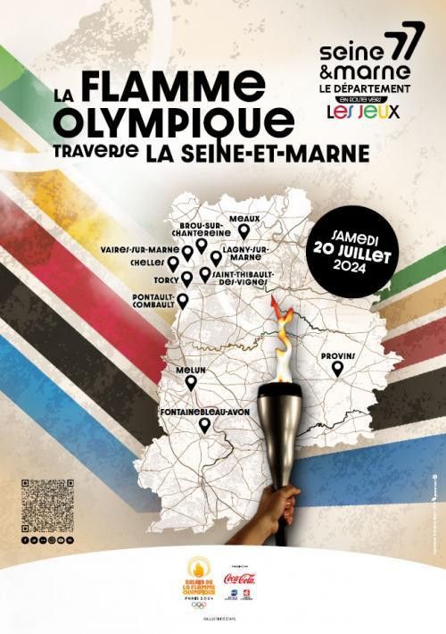 Le Parcours de la flamme Olympique en Seine-et-Marne – Villes, date et parcours