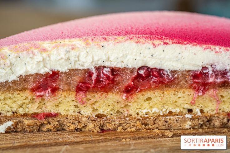 Le gâteau Reine de cœur de Fête des Mères par Lenôtre & Shy'm pour Princesse Margot