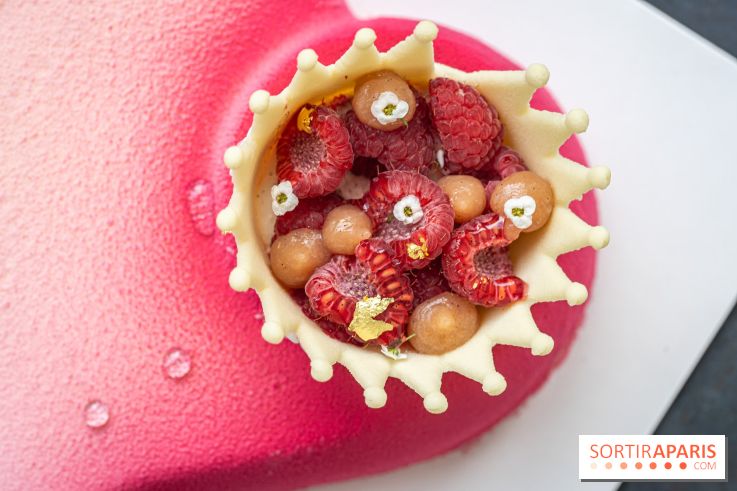 Le gâteau Reine de cœur de Fête des Mères par Lenôtre & Shy'm pour Princesse Margot