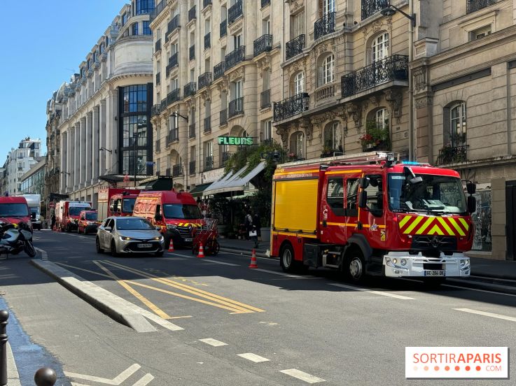 Incendie en cours Paris 4e près de l’Hôtel de ville : le BHV Marais évacué