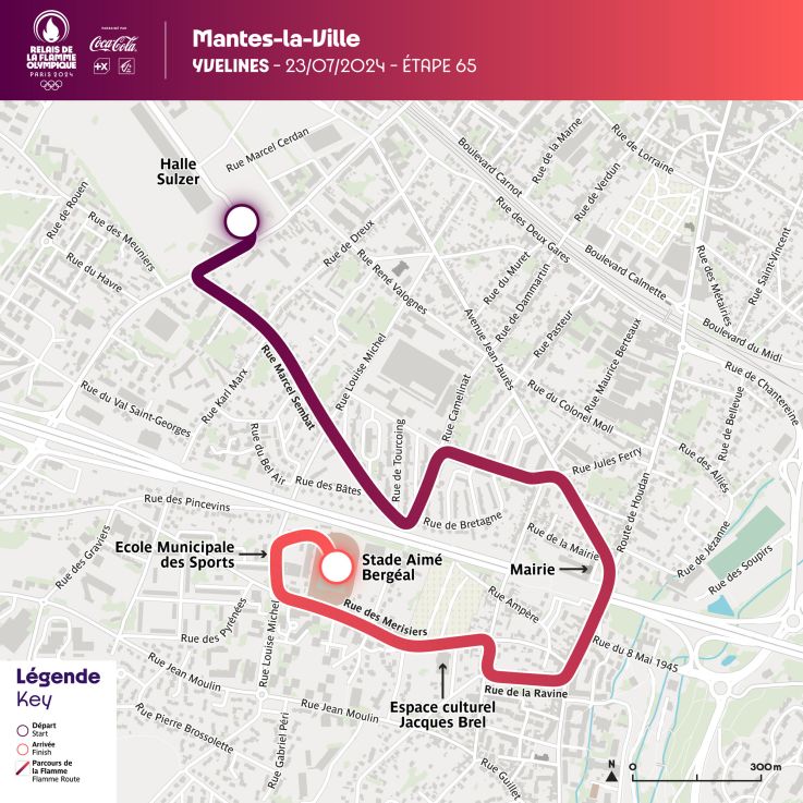 JO Paris 2024 : Le parcours de la flamme olympique dans les Yvelines : Mantes la ville, date et horaires