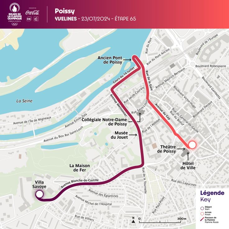 JO Paris 2024 : Le parcours de la flamme olympique dans les Yvelines : Poissy, date et horaires