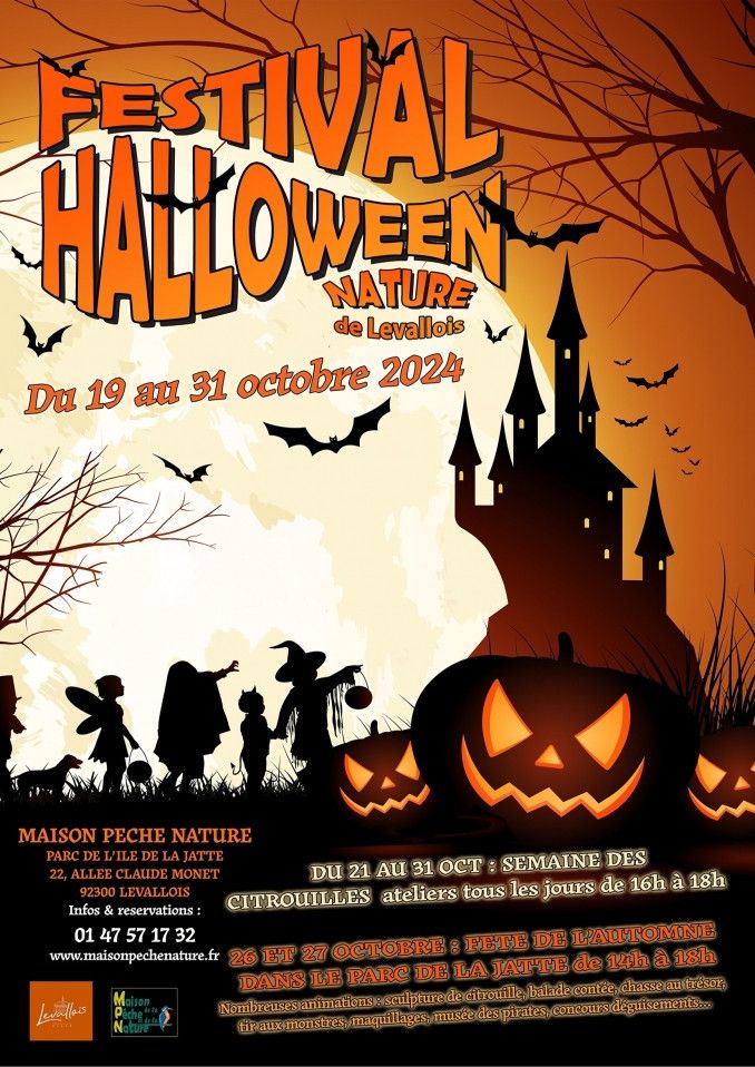 Le Festival Halloween Nature 2024 à la Maison de la Pêche et de la Nature de Levallois