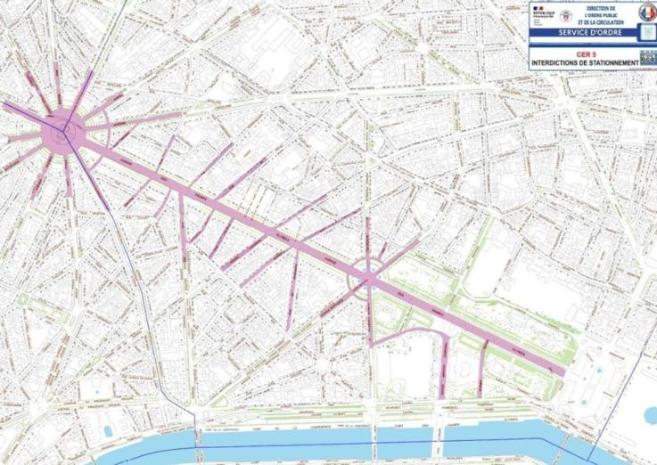 Circulation restreinte à Paris pour la Parade Olympique 2024 : fermetures dans les 8e, 16e et 17e arrondissements du 12 au 15 septembre