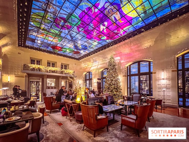 Découvrez le Tea Time de Noël du Lutetia 2024 avec les délicieuses créations de Nicolas Guercio