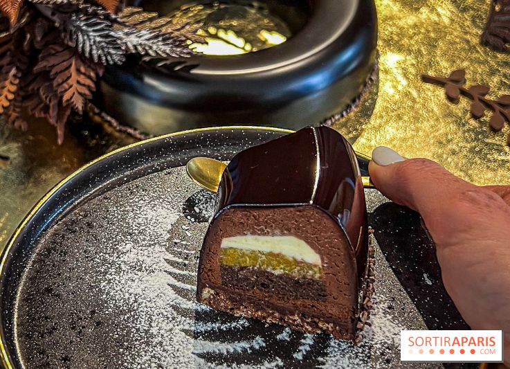 La Bûche couronne de Noël de Lenôtre par Etiennne Leroy et les créations de fête 2024