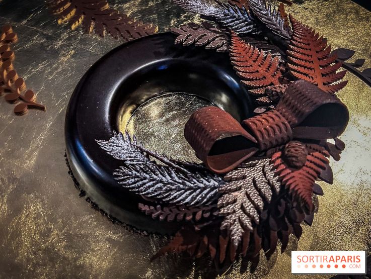 La Bûche couronne de Noël de Lenôtre par Etiennne Leroy et les créations de fête 2024