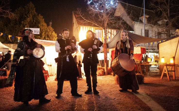 Le Marché Médiéval de Noël de Provins 2024 et les animations de fête, le programme