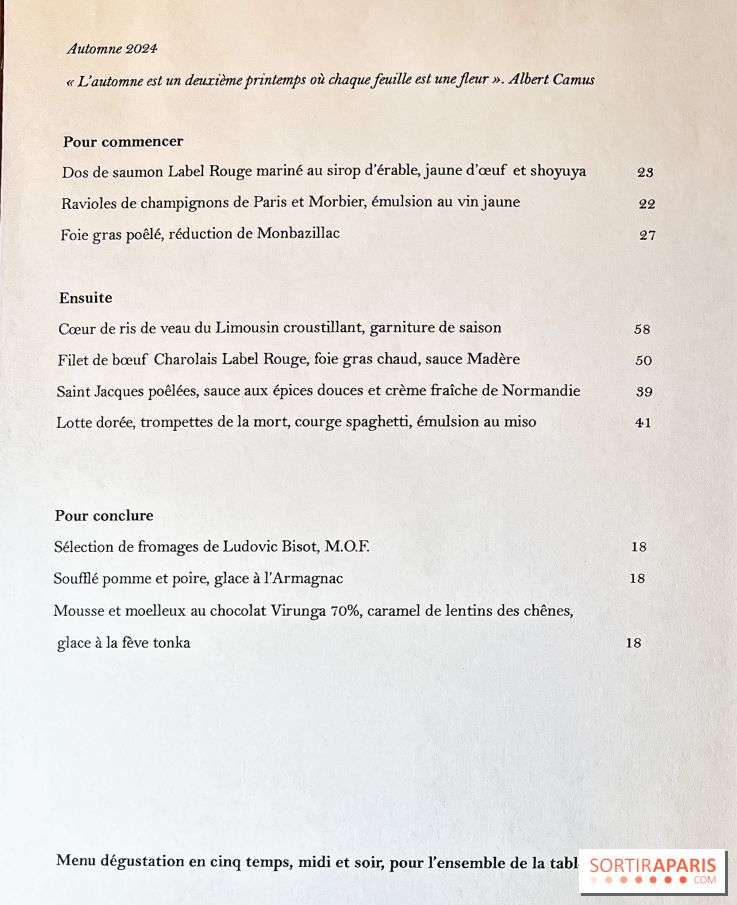 La Table du Château à Dampierre, le charmant restaurant gastronomique des Yvelines