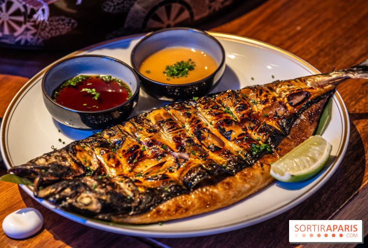 Pink Koï Paris, le nouveau restaurant japonais immersif et festif qui enchante les Halles - maquereau Norvège 