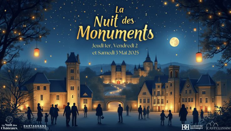 La Nuit des Monuments : une nouvelle expérience pour visiter le patrimoine français en nocturne