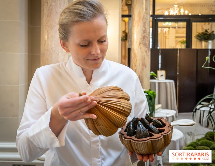 Pâques 2025 : l'oeuf ail noir original du Peninsula Paris 