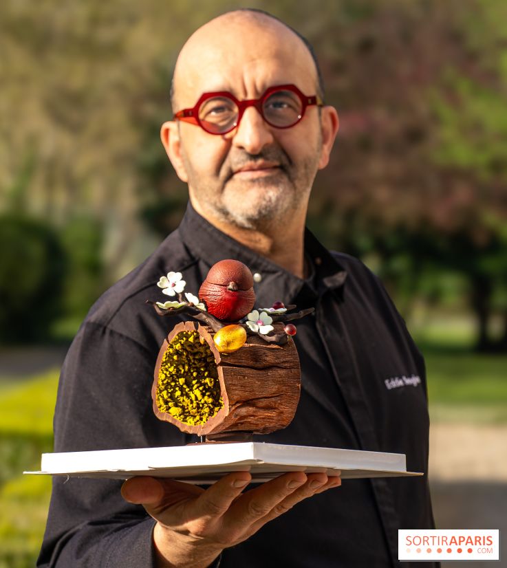 L'Œuf de Pâques 2025 du Trianon Palace : "L'Envol du Printemps" signé Eddy Benghanem