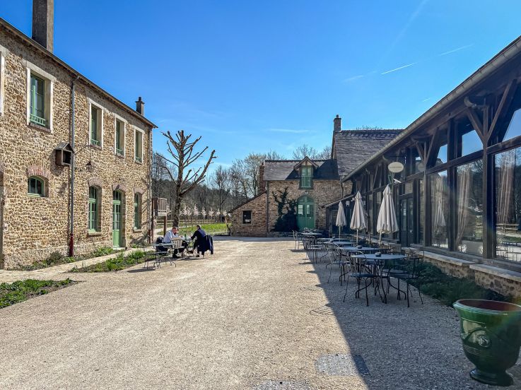 La Trattoria Di Bambini, le restaurant italien de la Ferme de l'Abbaye des Vaux de Cernay
