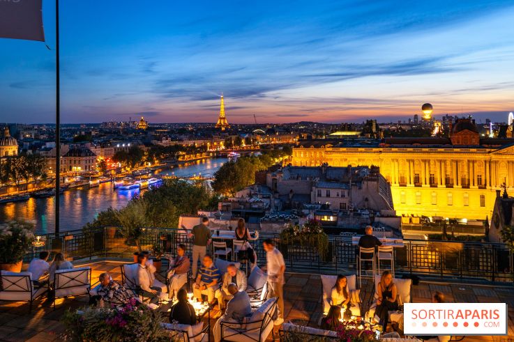 Céleste, le bar éphémère en rooftop du Cheval Blanc