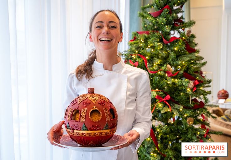 Les bûches de Noël de Nina Métayer 2025 : Noël en Alsace