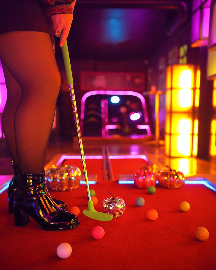 Halloween au Mad Golf : l'Étrange Crazy Golf se dévoile !