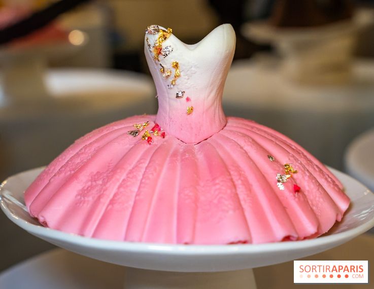 La Bûche de Noël 2025 du Café de la Paix nous fait danser  : l'Adage à la Rose