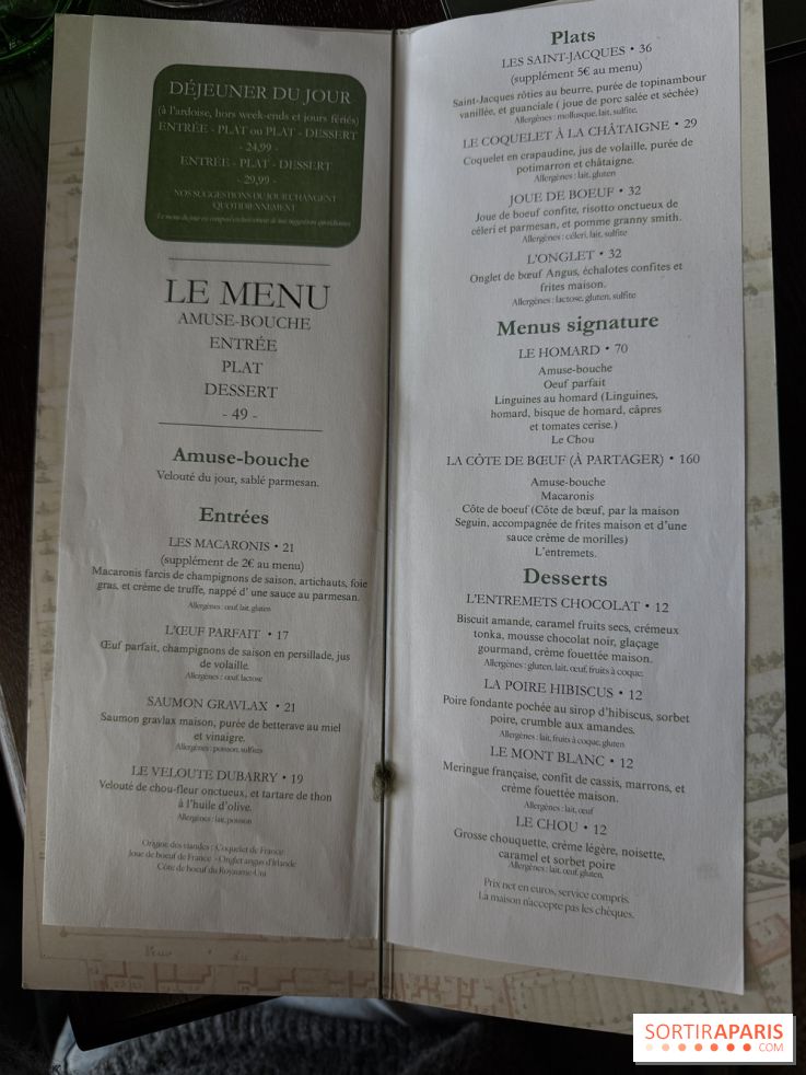 Le Chou de Chanorier, le resto dans un château des Yvelines par Charlie Anne, le test