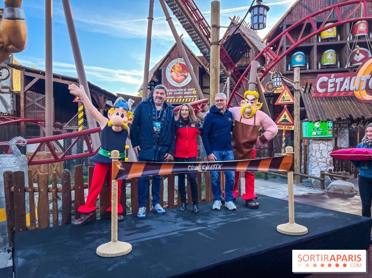 Cétautomatix au Parc Astérix : la nouvelle attraction à sensations ouvre enfin au public