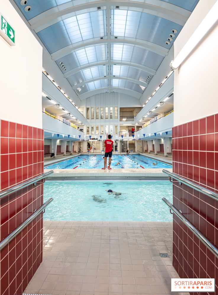 La piscine Château Landon, la plus  vieille piscine de Paris a rouvert ses portes dans le 10e