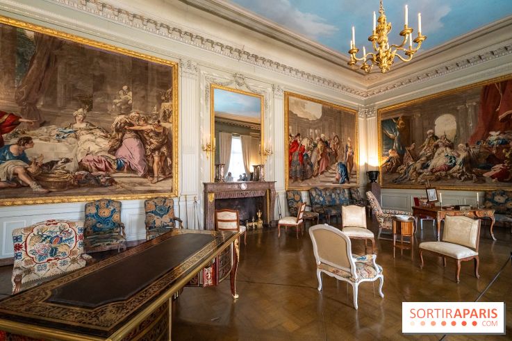 La vie au château, exposition contemporaine au château de la Roche Guyon : Échos