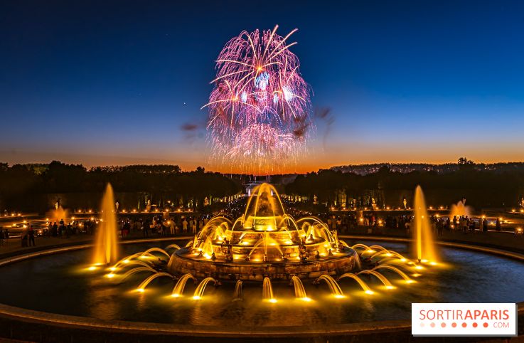 14 juillet : feu d'artifice au Château de Versailles, Fête Nationale 2026 aux Grandes Eaux Nocturnes