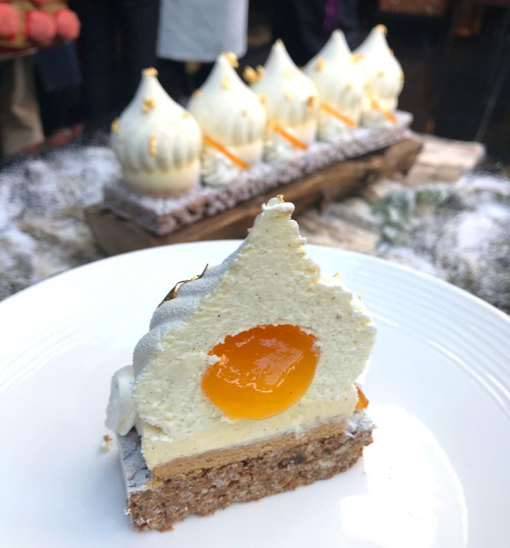 Bûche de Noël 2017 à L’Hôtel du Collectionneur