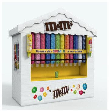 M&M's ouvre un pop-up store de Noël