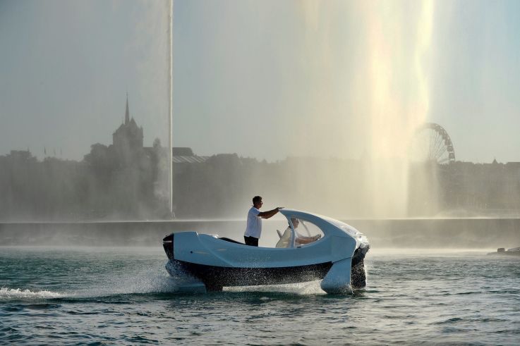 Sea Bubbles : l'expérimentation des taxis volants en mai-juin 2018