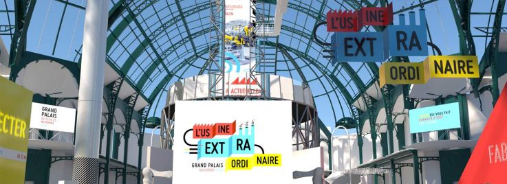 Le Grand Palais transformé en Usine Extraordinaire