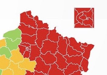 Coronavirus : Ile-de-France en zone rouge : 70 morts en 24h