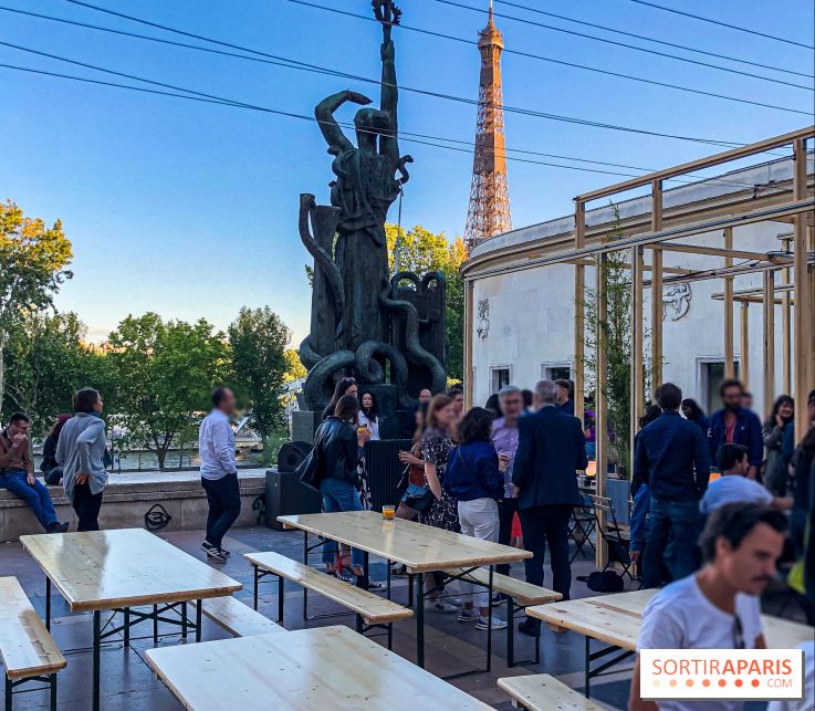 Edo : nouvelle terrasse éphémère sur le parvis du Palais de Tokyo avec le chef Mory Sacko
