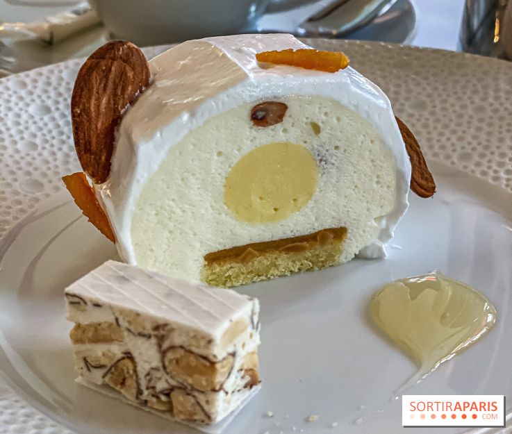 Bûche de Noël du Fouquet's Paris 2020 signée Nicolas Paciello