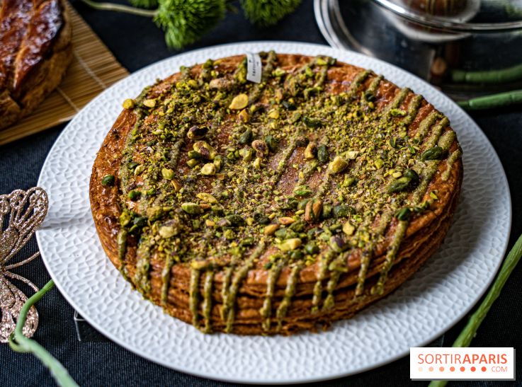 La galette des rois pistache de Tartelettes 